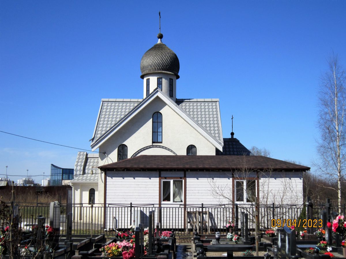 Церковь Успения Пресвятой Богородицы в Московской Славянке, Шушары (Санкт-Петербург, Пушкинский район, г. Санкт-Петербург). фасады