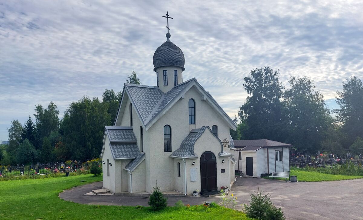 Церковь Успения Пресвятой Богородицы в Московской Славянке, Шушары (Санкт-Петербург, Пушкинский район, г. Санкт-Петербург). фасады