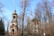 Церковь Введения во храм Пресвятой Богородицы, Вид с юга<br>, Введенское, Некоузский район, Ярославская область