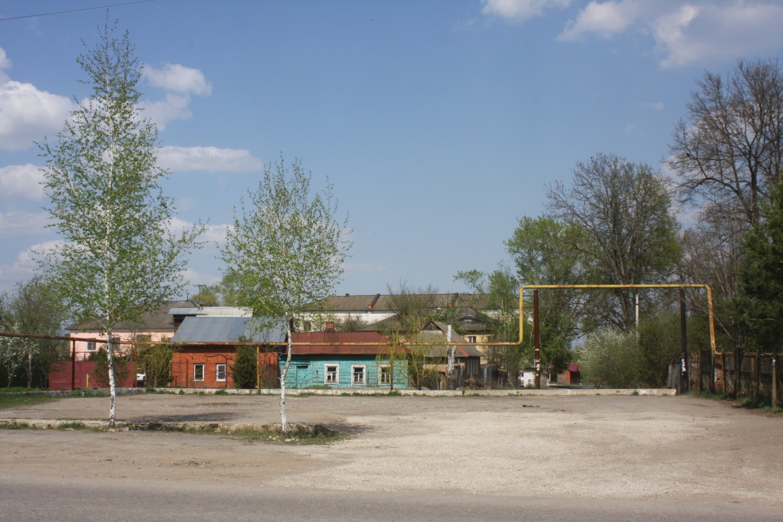 Собор Афанасия и Кирилла, Патриархов Александрийских, Белёв (Белёвский район, Тульская область). дополнительная информация, Вид на церковное место с юго-запада.