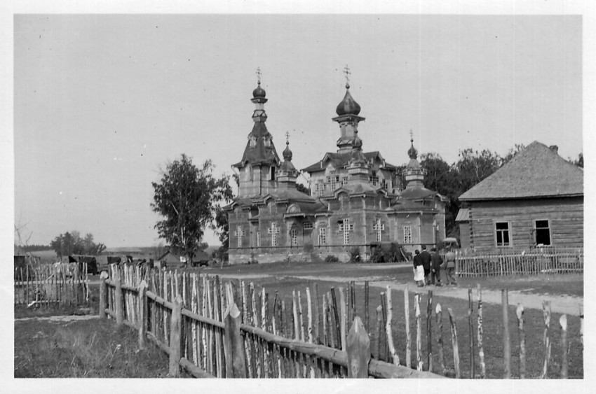 Белик. Церковь Успения Пресвятой Богородицы. архивная фотография, Фото 1941 г. с аукциона e-bay.de