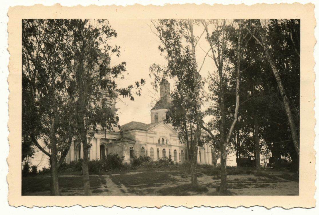 Собор Николая Чудотворца, Духовщина (Духовщинский район, Смоленская область). архивная фотография, Фото 1941 г. с аукциона e-bay.de