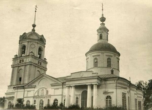 Собор Николая Чудотворца, Духовщина (Духовщинский район, Смоленская область). архивная фотография, Фотография начала 20 века.