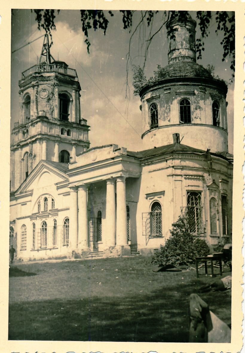 Фото 1941 г. с аукциона e-bay.de, архивная фотография. Собор Николая Чудотворца, Духовщина (Духовщинский район, Смоленская область)