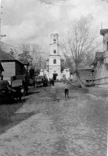 Церковь Николая Чудотворца (Верхне-Никольская), Смоленск (Смоленск, город, Смоленская область). архивная фотография, Верхне-Никольская церковь с сайта https://drygoi-smolensk.ru/history/utrachennaya-verhne-nikolskaya-tserkov_2623/