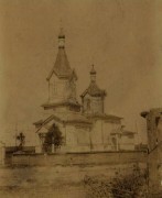 Церковь Успения Пресвятой Богородицы, Вид с юго-западной стороны. Почтовая фотооткрытка 1916 г.<br>, Твердыни, Владимирский район, Украина, Волынская область