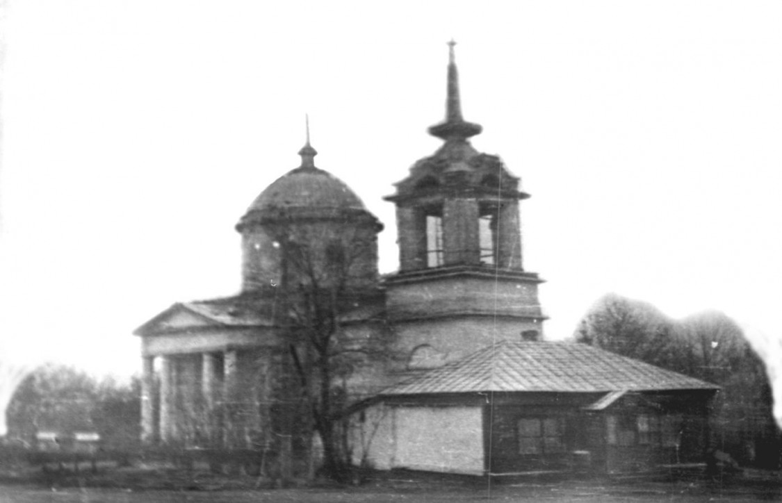 Мезинец. Церковь Николая Чудотворца. архивная фотография