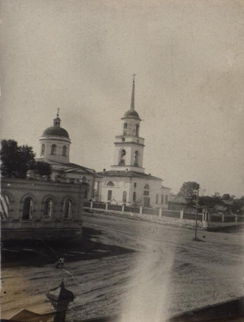 Тольятти. Собор Троицы Живоначальной в Ставрополе. архивная фотография, Старинное фото из фондов Тольяттинского краеведческого музея