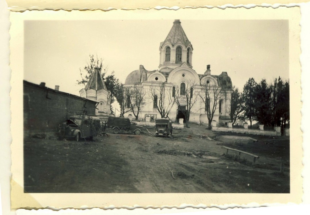 Усвяты. Церковь Спаса Преображения (старая). архивная фотография, Фото 1941 г. с аукциона e-bay.de