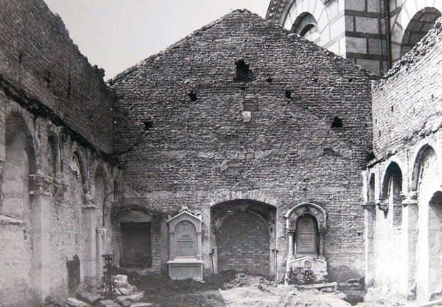 Белград. Церковь Марка Евангелиста (старая). архивная фотография