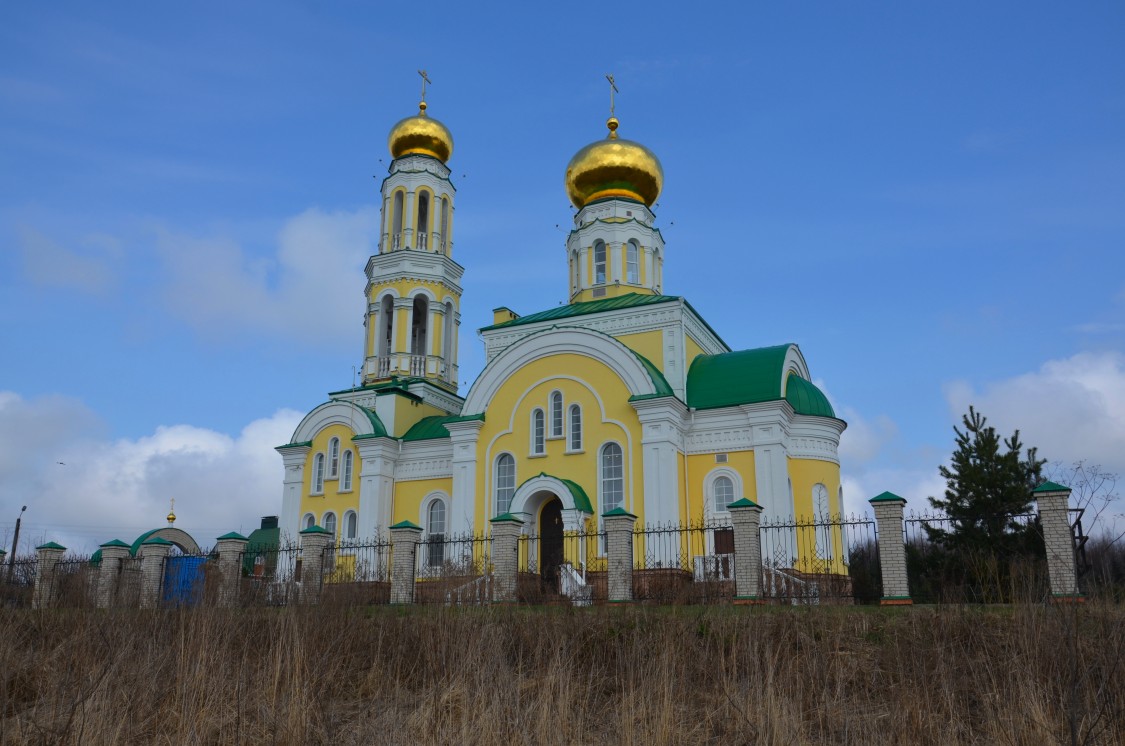 Церковь Александра Невского, Большое Сотниково (Урицкий район, Орловская область). фасады