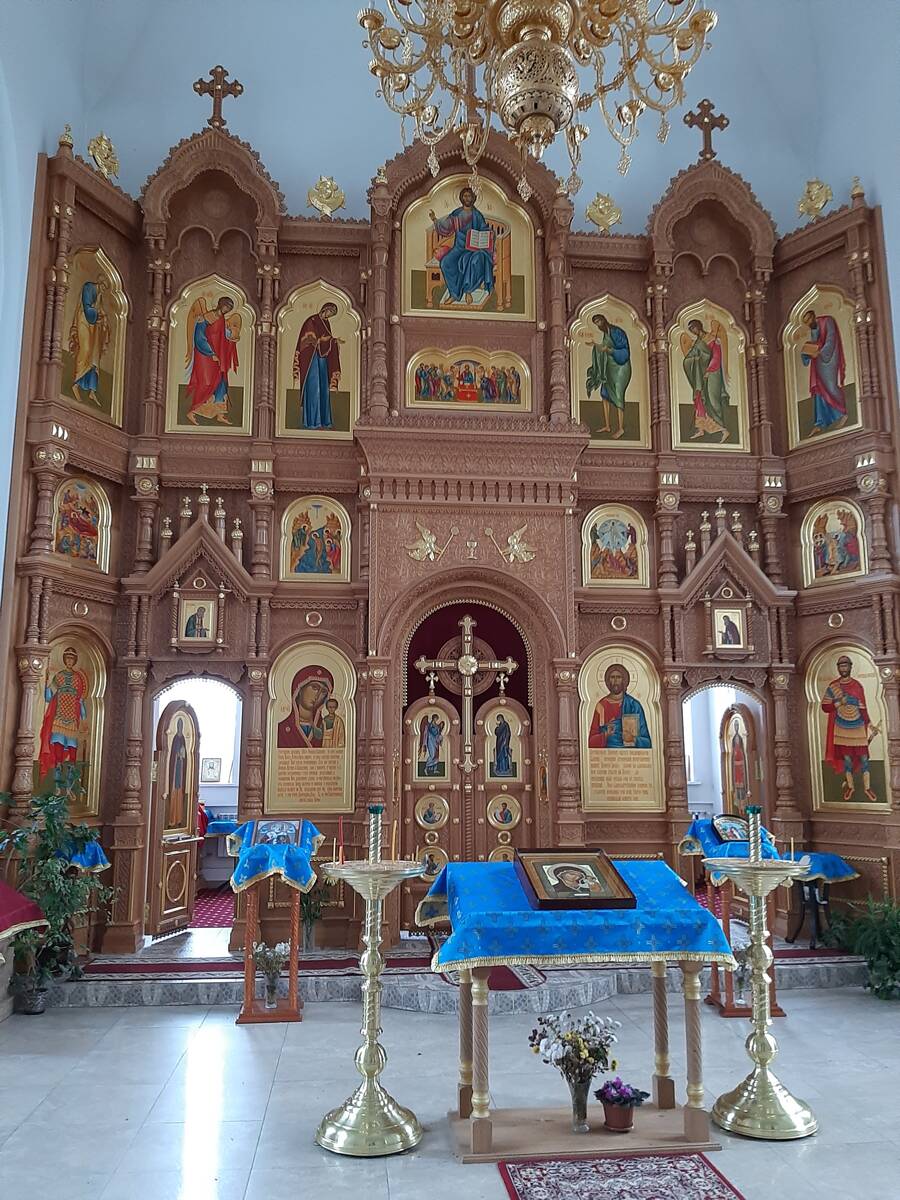 Церковь Александра Невского, Большое Сотниково (Урицкий район, Орловская область). интерьер и убранство
