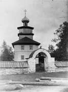 Церковь Тихвинской иконы Божией Матери на Устье-Ножемском погосте, Фото Макарова Владимира Кузьмича 1931 г. из фондов Череповецкого музея. (ГК № 51554857)<br>, Киино, Бабаевский район, Вологодская область