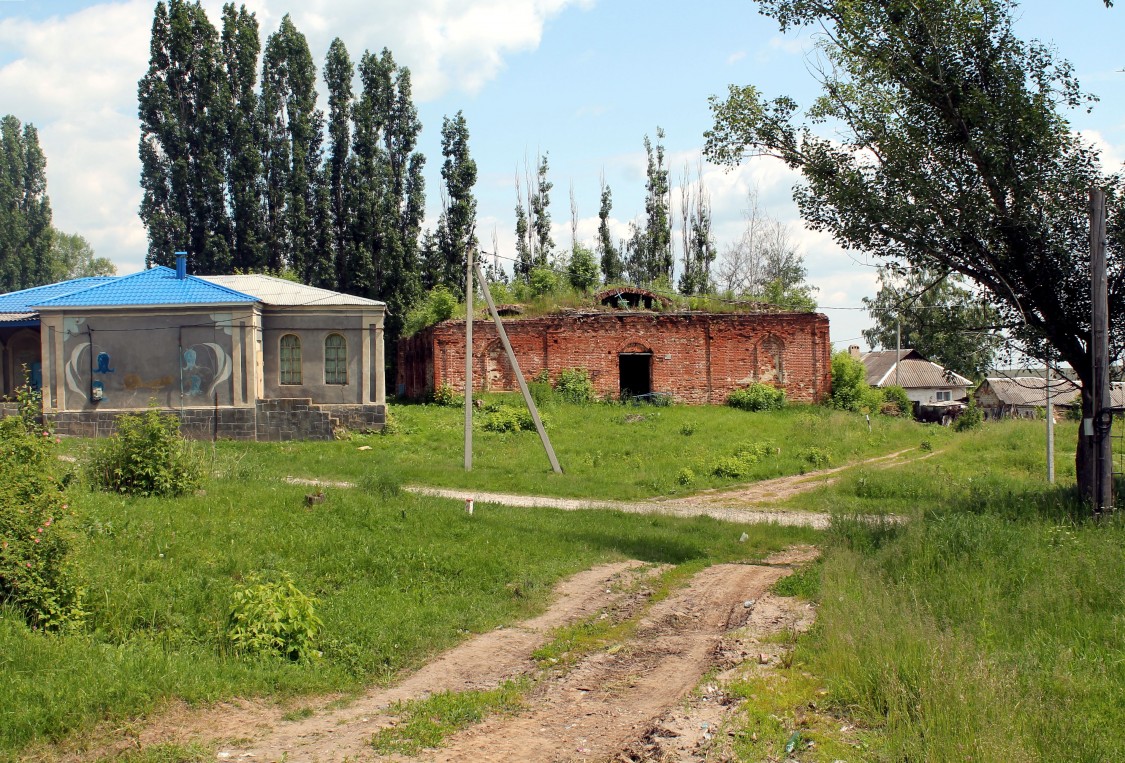 Вторые Тербуны. Церковь Вознесения Господня. фасады