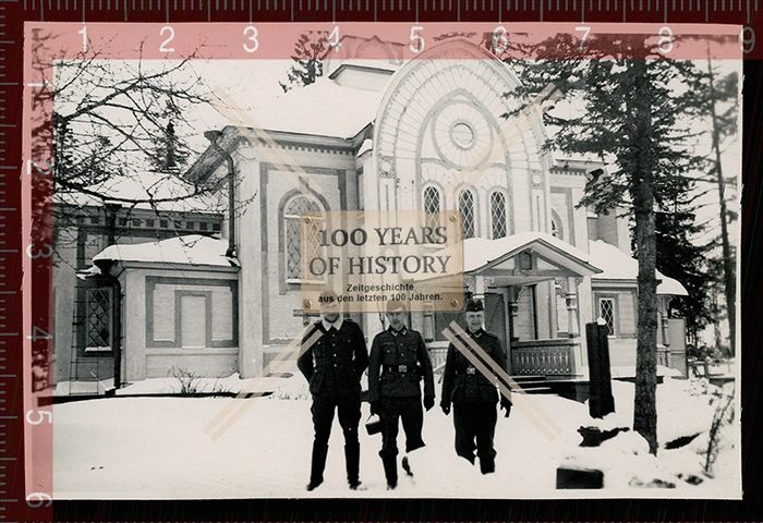 Церковь Иоакима и Анны, Павловск (Санкт-Петербург, Пушкинский район, г. Санкт-Петербург). архивная фотография, Фото 1942 г. с аукциона e-bay.de