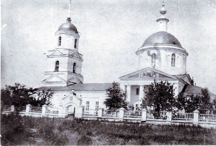 Церковь Успения Пресвятой Богородицы, Самойловка (Самойловский район, Саратовская область). архивная фотография
