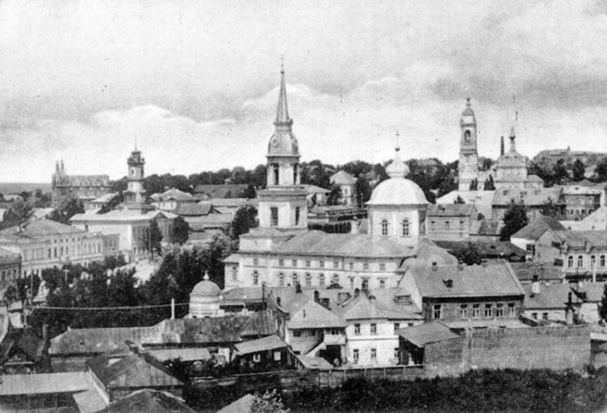 Курск. Церковь Николая Чудотворца на Торгу. архивная фотография