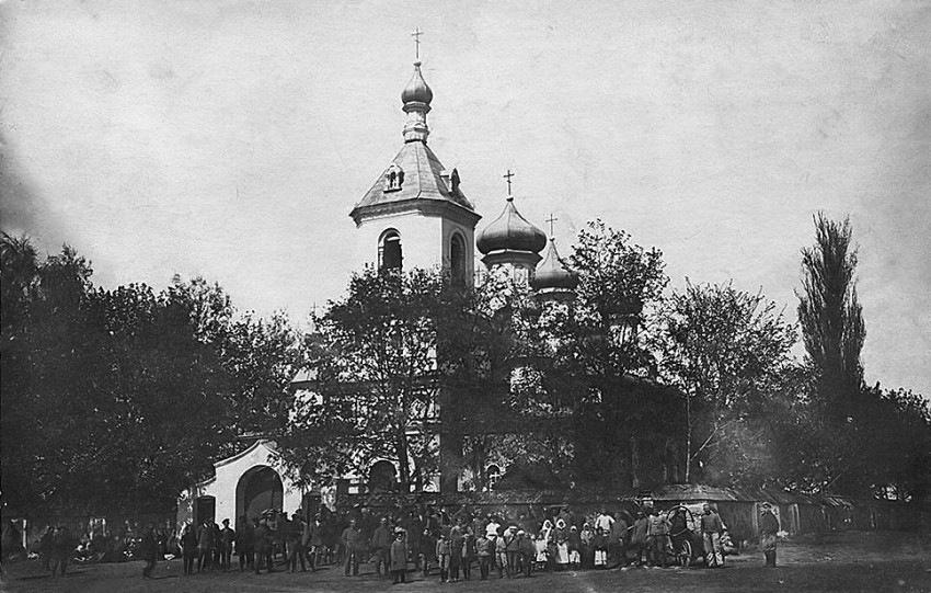 Грозово. Церковь Николая Чудотворца. архивная фотография