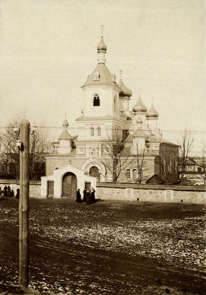 Церковь Николая Чудотворца, Грозово (Копыльский район, Беларусь, Минская область). архивная фотография, Фото 1914 года из фондов Государственного исторического музея