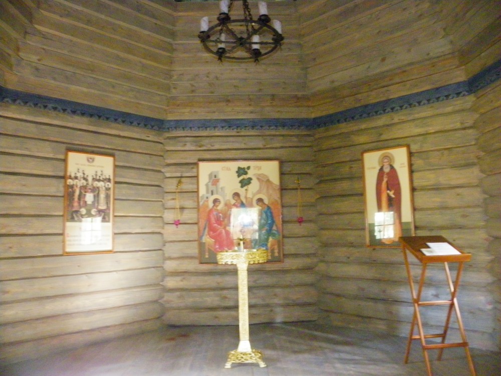 Часовня Сергия Радонежского, Рауталахти (Питкярантский район, Республика Карелия). интерьер и убранство