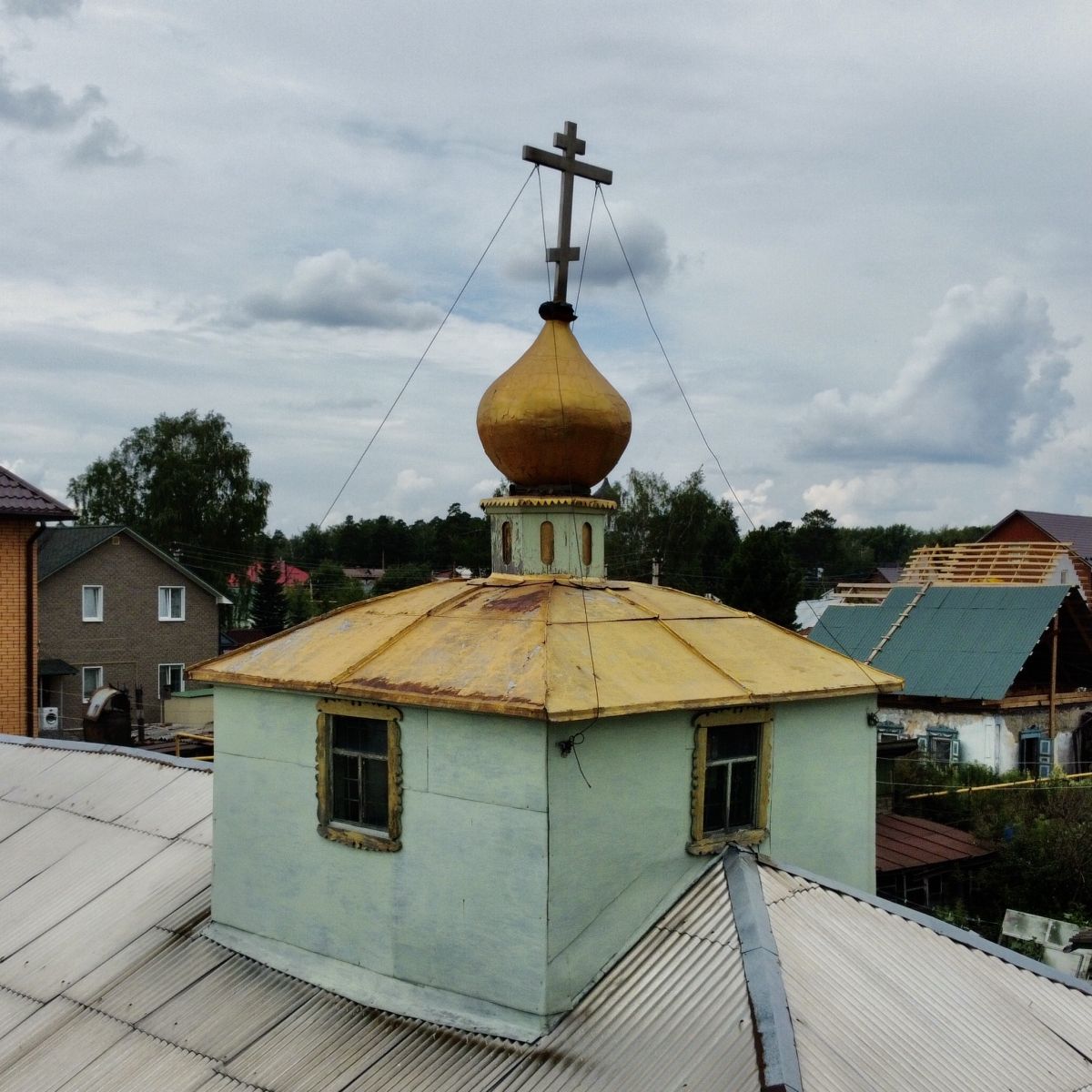 Церковь Варвары великомученицы, Новосибирск (Новосибирск, город, Новосибирская область). архитектурные детали, Глава храма