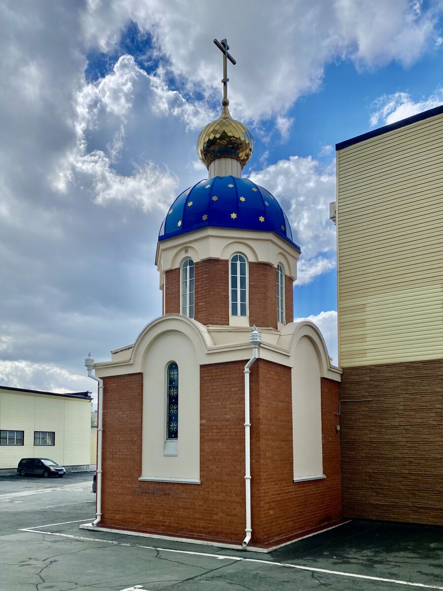 Часовня Державной иконы Божией Матери, Новосибирск (Новосибирск, город, Новосибирская область). фасады, Вид с востока