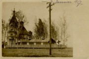Церковь Покрова Пресвятой Богородицы (старая), Частная коллекция. Фото 1916 г.<br>, Деревок, Любешовский район, Украина, Волынская область