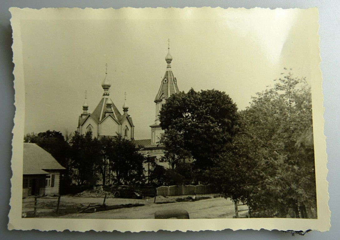 Миляновичи. Церковь Покрова Пресвятой Богородицы. архивная фотография, Фото 1941 г. с аукциона e-bay.de