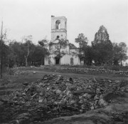 Церковь Иоанна Богослова (старая), Фото 1941 г. с аукциона e-bay.de<br>, Нагово, Старорусский район, Новгородская область