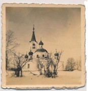Церковь Рождества Христова, Фото 1941 г. с аукциона e-bay.de<br>, Борки, Парфинский район, Новгородская область