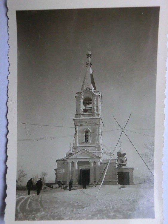 Церковь Рождества Христова, Борки (Парфинский район, Новгородская область). архивная фотография, Фото 1941 г. с аукциона e-bay.de