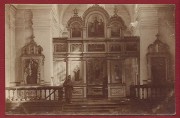 Церковь Михаила Архангела (старая), Интерьер храма. Фото 1916 г. с аукциона e-bay.de<br>, Мельница, Ковельский район, Украина, Волынская область