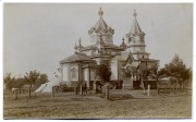 Церковь Рождества Пресвятой Богородицы (старая), Почтовая фотооткрытка 1916 г.<br>, Рачин, Гороховский район, Украина, Волынская область