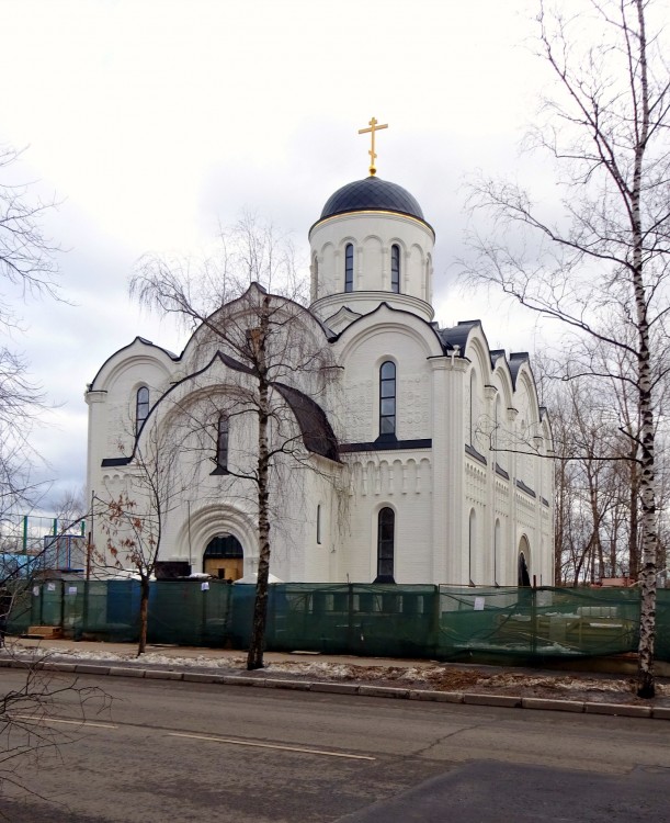 Южное Тушино. Церковь Николая Чудотворца в Южном Тушине. фасады