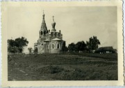 Церковь Димитрия Солунского, Вид на абсиду. Фото 1941 г. с аукциона e-bay.de<br>, Журавники, Гороховский район, Украина, Волынская область