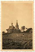 Церковь Димитрия Солунского, Вид с северо-востока. Фото 1941 г. с аукциона e-bay.de, Журавники, Гороховский район, Украина, Волынская область