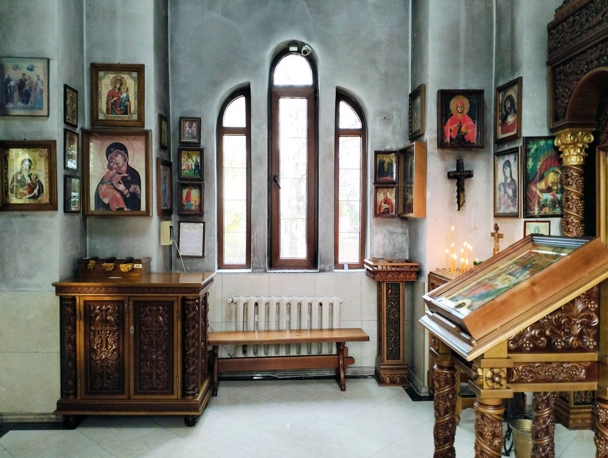 Часовня Троицы Живоначальной, Ессентуки (Ессентуки, город, Ставропольский край). интерьер и убранство