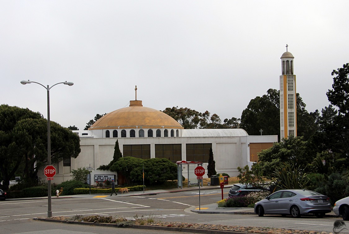 Сан-Франциско. Церковь Николая Чудотворца. фасады
