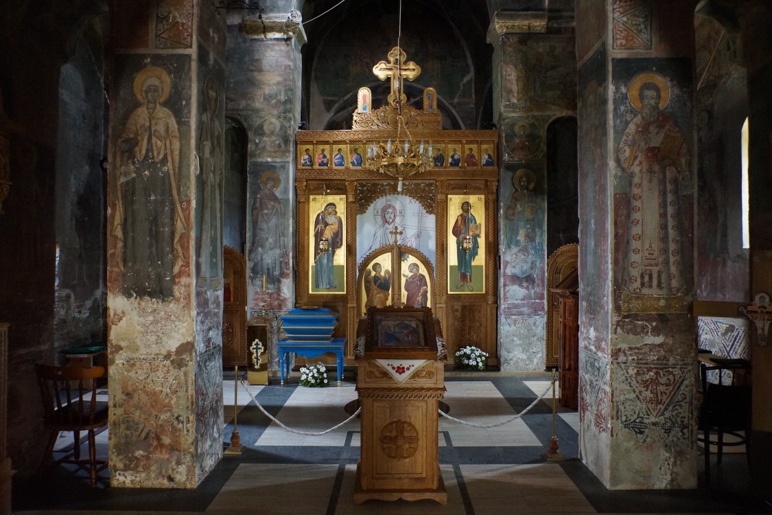 Месичский Иоанно-Рождественский монастырь. Церковь Рождества Иоанна Предтечи, Месич (АК Воеводина, Южно-Банатский округ, Сербия). интерьер и убранство