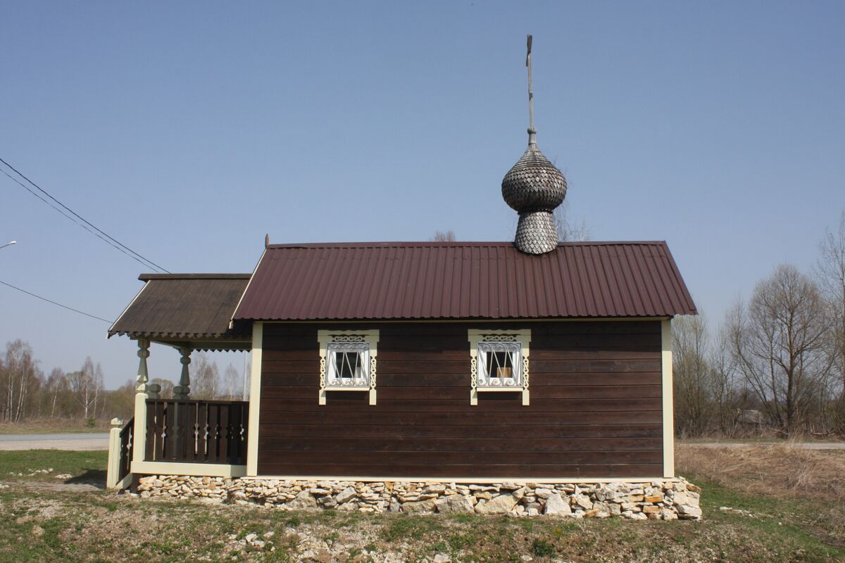 Часовня Силуана Афонского, Полошково (Козельский район, Калужская область). фасады