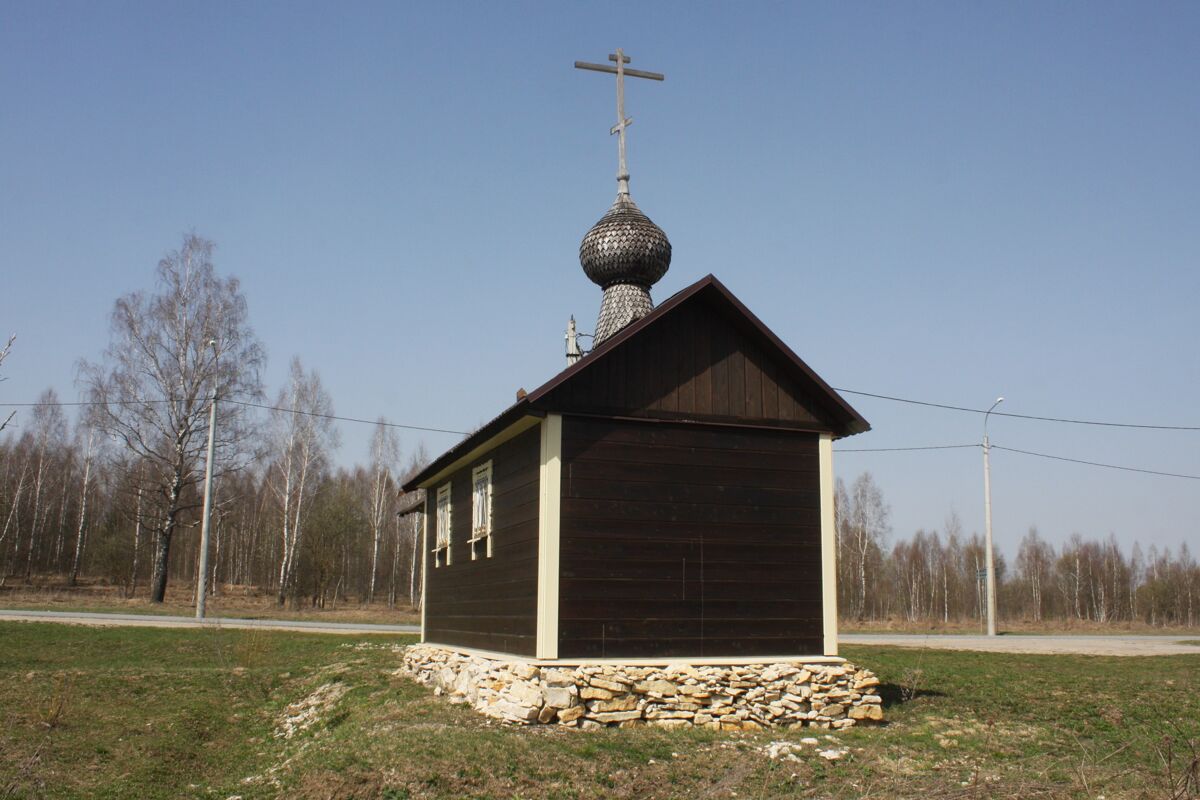 Часовня Силуана Афонского, Полошково (Козельский район, Калужская область). фасады