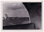 Церковь Параскевы Пятницы, Редкий ракурс с юго-восточной стороны. Фото 1942 г. с аукциона e-bay.de<br>, Демидов, Демидовский район, Смоленская область