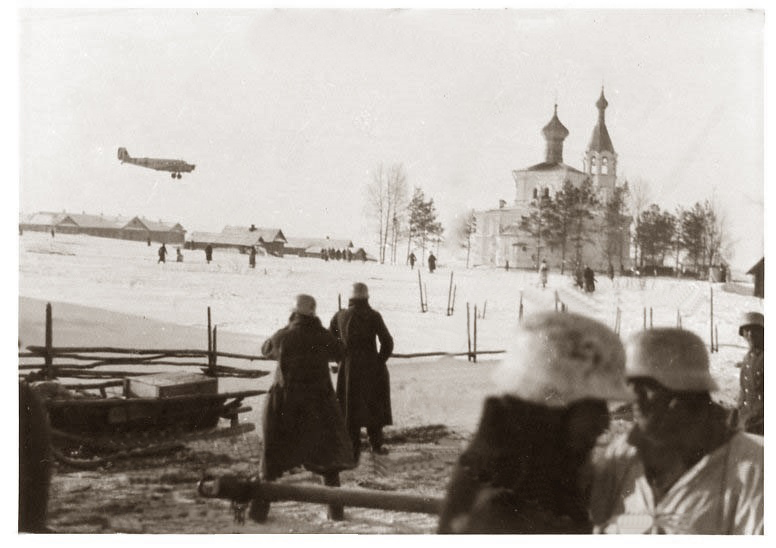 Церковь Петра и Павла, Будница (Велижский район, Смоленская область). архивная фотография, Фото 1941 г. с аукциона e-bay.de