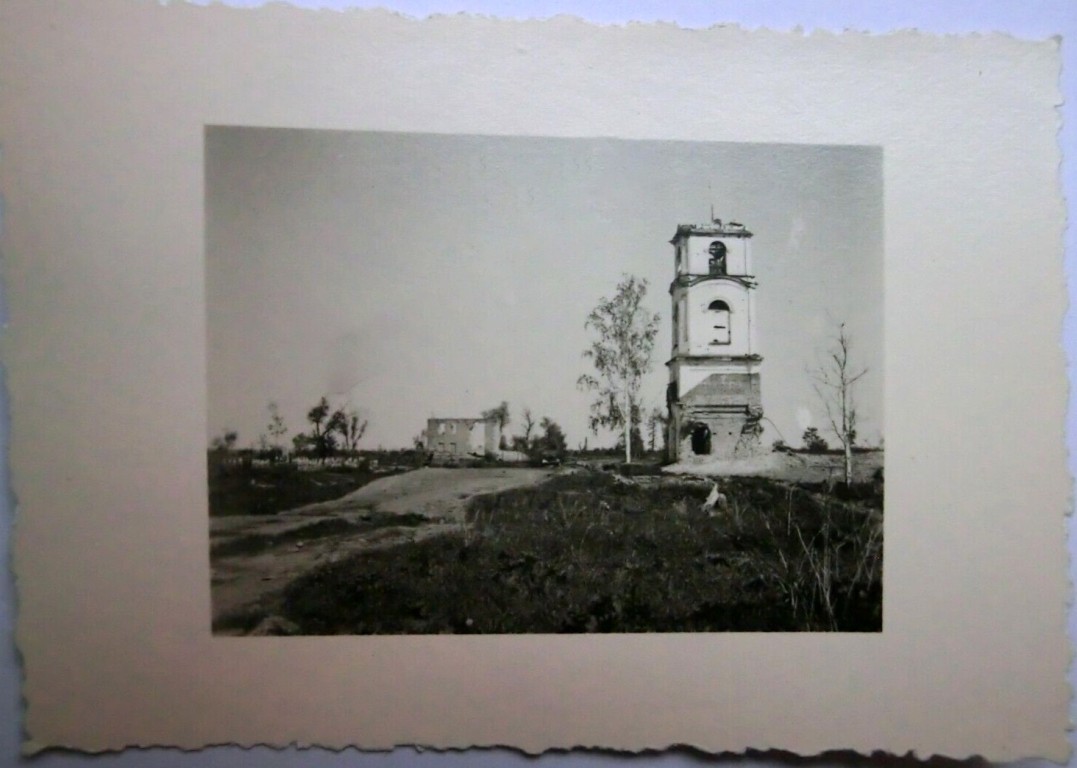Церковь Воскресения Христова, Воскресенское (Старорусский район, Новгородская область). архивная фотография, Фото 1941 г. с аукциона e-bay.de
