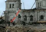 Церковь Сергия Радонежского (старая), Южный фасад. Фото 1942 г. с аукциона e-bay.de<br>, Волгоград, Волгоград, город, Волгоградская область