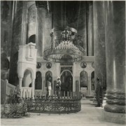 Церковь Георгия Победоносца, Интерьер храма. Фото 1941 г. с аукциона e-bay.de<br>, Смедерево, Подунайский округ, Сербия