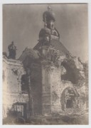 Церковь Преображения Господня, Вид храма после артобстрела. Фото 1943 г. с аукциона e-bay.de. <br>, Демидов, Демидовский район, Смоленская область