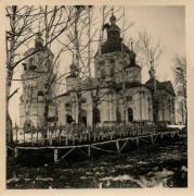 Церковь Троицы Живоначальной (старая), Фото 1942 г. с аукциона e-bay.de<br>, Вёшки, Угранский район, Смоленская область