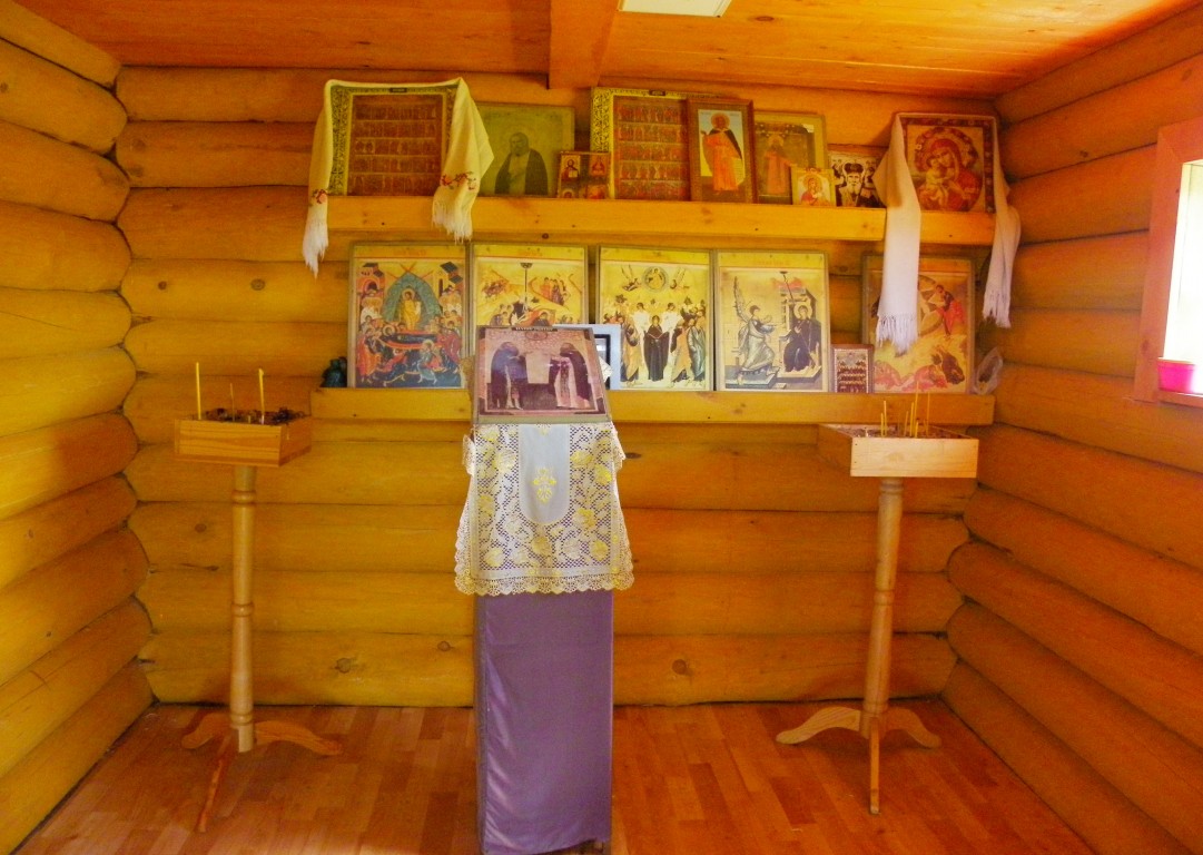 Часовня Илии Пророка, Сельга (Олонецкий район, Республика Карелия). интерьер и убранство