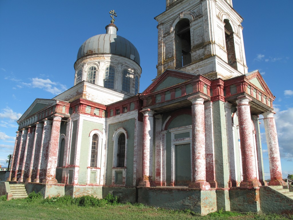 Борисоглебовка. Церковь Михаила Архангела. фасады